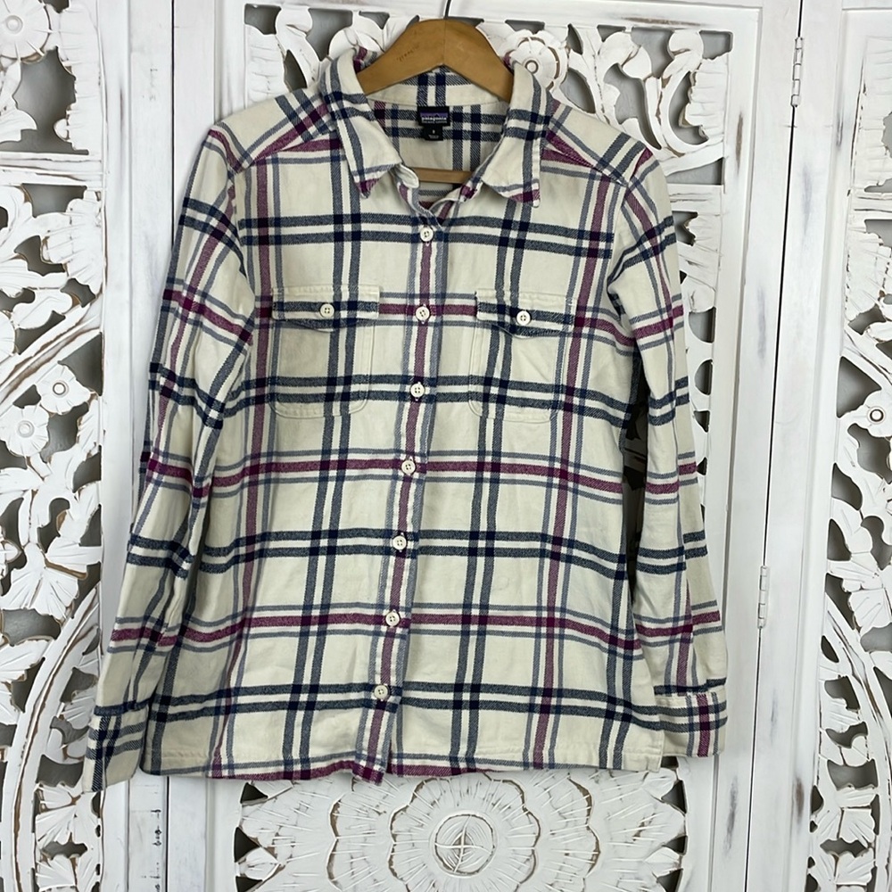 Patagonia organic cotton flannel shirt
